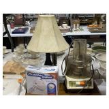 Lamp & Kitchen Items