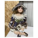 Ornate Bisque Doll