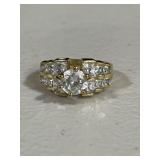 Sterling Silver Engagement Ring