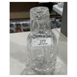 Vintage Crystal Bedside Water Set