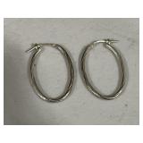 Sterling Silver Hoop Earrings