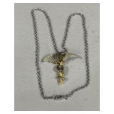 Dragon with Sword Necklace