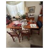 Oak Table & 6 Chairs