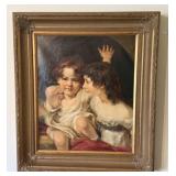 Signed Oil on Canvas Painting