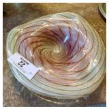 Vintage Art Glass Bowl