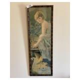 French Lady Portrait Wall Art