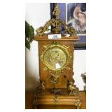 Antique Ornate Mantle Clock