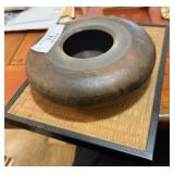 Japanese Raku Bowl & Platform