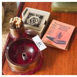 Vintage Smoke Set & Chinese Booklets