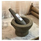 Large Stone Mortar & Pestle