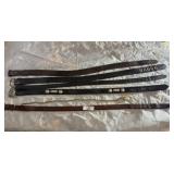 Lot of Vintage Leather Belts