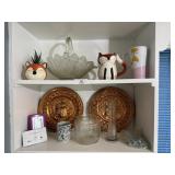 2 Shelves Collectibles & Misc.