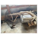 Antique Push Plow