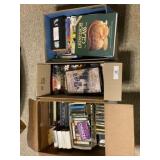 Lot of Books, VHS Movies, Cassettes & More