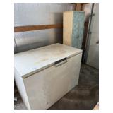 GE Chest Freezer & 2 Door Cabinet