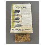 Carborundum Stone & Paper