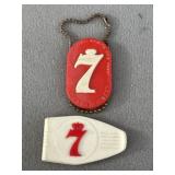 Seagram's '7' Key Chain & Money Clip