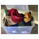 Tote of Vintage Hats & Misc.