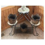 Flower Stand & Pots