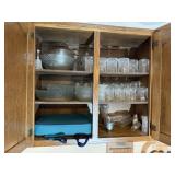 Cabinets of Dishes & Misc.