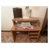 Desk, Electronic Typewriter & Misc.