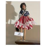 Mattel Barbie Doll on Stand