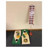 Mini John Deere Decorated Cornhole Game Set