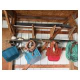 Lawn Chairs, Garden Hose &  Misc