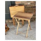Set of Folding TV Tables
