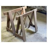 2 Saw Horses