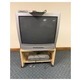 Older TV & VHS Player