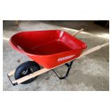 Yard Work's Rubber Tire Wheel Barrow