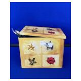 Tin Storage w/ Assorted Candles