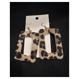 Leopard Furry Style Earrings