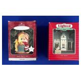 2 Vintage Christmas Ornaments