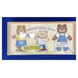 Wooden Bear Family Dress-up Puzzle