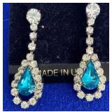 Rhinestone Dangle Earrings