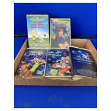 5 VHS Tapes