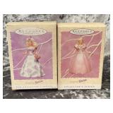 2- Barbie Keepsake Ornaments