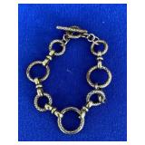 Lia Sophia Gold Tone Fashion Bracelet