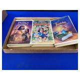 3 VHS Tapes