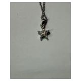 Signed Star Necklace