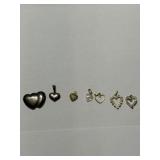 Lot of Sweetheart Pendants