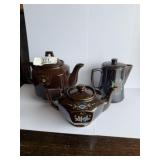 Lot of Red Pottery Dishes