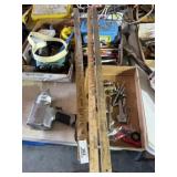 Lot of Adjustable Yard Sticks