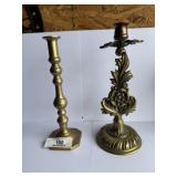2 Large Candlesticks