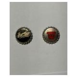 Vintage Beer Bottle Cap Brooches