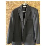 Men's Navy Blue Haggar Dress Coat