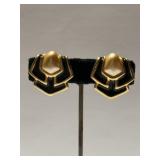 Signed Napier Retro Earrings