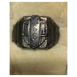 1961 Signed Sterling Silver Class Ring